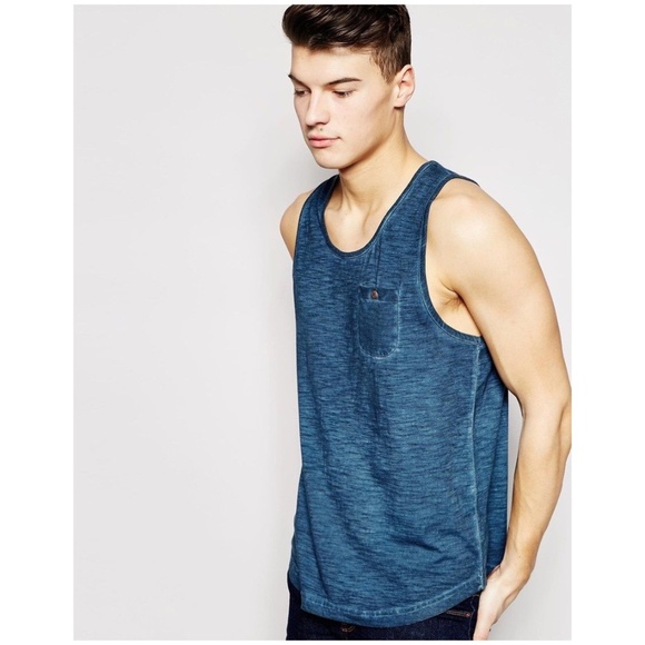 Blue Tank Top, L - Picture 3 of 4